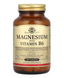 Магний, витамин В6, Magnesium with Vitamin B6, Solgar, 400/25 мг, Solgar, 250 таблеток