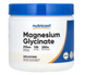 Магний глицинат без добавок в порошке, Magnesium Glycinate, Nutricost, 250 г