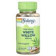 Белая ива, White Willow Bark, Solaray, 400 мг, 100 капсул