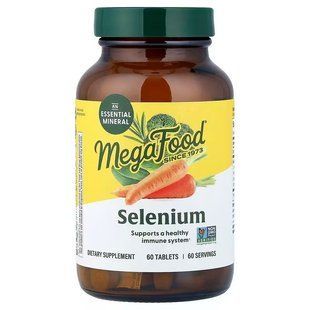 Селен (Selenium), MegaFood, 60 таблеток