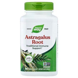 Астрагал, Astragalus, Nature's Way, корінь, 1410 мг, 180 веганських капсул (470 мг в капсулі)