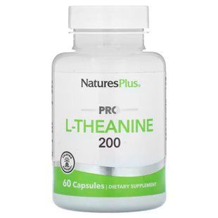 L-теанін Про 200, Pro L-Theanine, Nature's Plus, 200 мг, 60 капсул
