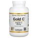 Витамин C, Gold C, California Gold Nutrition, 500 мг, 240 вегетарианских капсул