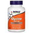Глицин, Glycine, Now Foods, 1000 мг, 100 вегетарианских капсул