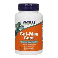 Кальцій і магній, CAL-MAG, Now Foods, 500/250 мг, 120 капсул