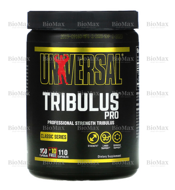 Трибулус террестрис экстракт, Tribulus Pro, Universal Nutrition, классический, 110 капсул