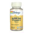 Витамин С с биофлавоноидами, Super Bio Vitamin C, Solaray, медленное высвобождение, 1000 мг, 60 вегетарианских капсул (500 мг в одной капсуле)