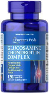 Глюкозамін хондроїтин, Glucosamine Chondroitin Complex, Puritan's Pride, 120 капсул
