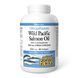 Жир дикого аляскинського лосося, Wild Alaskan Salmon Oil, Natural Factors, 1000 мг, 180 гелевих капсул