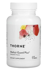 Витамины для мозга и сердца усиленного действия, Methyl-Guard Plus, Thorne Research, 90 капсул