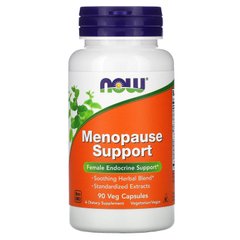 Смесь трав при менопаузе, Menopause, Now Foods, 90 капсул