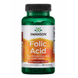 Фолієва кислота, Folic Acid, Swanson, 800 мкг, 250 веганських капсул