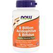 Пробіотики, 8 Billion Acidophilus & Bifidus, Now Foods, 8 млрд, 120 капсул