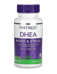 Дегидроэпиандростерон, DHEA, Natrol, 25 мг, 180 таблеток