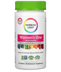 Витамины для женщин, Multivitamin, Rainbow Light, 90 таблеток