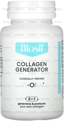 Активатор коллагена, Advanced Collagen Generator, BioSil by Natural Factors, 30 капсул