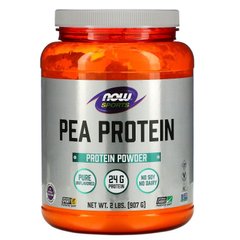 Гороховый протеин, Pea Protein, Now Foods, 907 г без вкуса