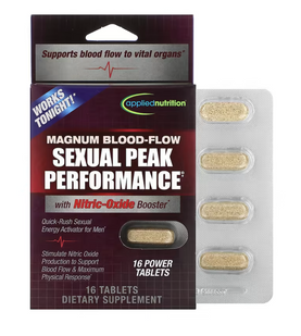 Сексуальне здоров'я чоловіків, Applied Nutrition, Magnum Blood-Flow Sexual Peak Performance, 16 таблеток