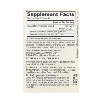 Пробіотик для жінок, Vegan Fem Dophilus&reg;, Jarrow Formulas, 1 млрд КУО, 30 вегетаріанських капсул