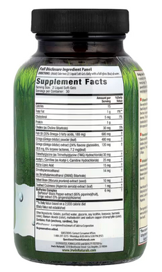 Екстракт Гінкго для пам'яті та уваги, Ginkgo Smart, Irwin Naturals, 60 капсул