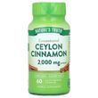 Корица цейлонская, Concentrated Ceylon Cinnamon, Nature's Truth, концентрированная, 2000 мг, 60 капсул быстрого высвобождения