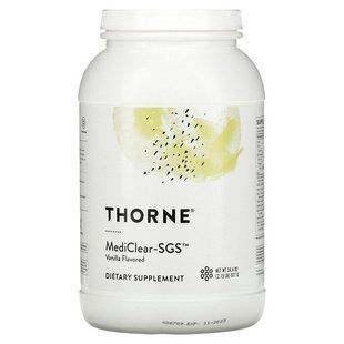 Підтримка печінки, Mediclear-SGS, Thorne, смак ванілі, 977 г