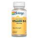 Витамин D3, High Potency Vitamin D-3, Solaray, 250 мкг (10 000 МЕ), 60 вегетарианских капсул