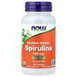 Спіруліна, Spirulina, Now Foods, сертифікована, органічна, 500 мг, 100 таблеток