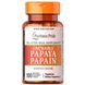 Травні ферменты папаїн, Papaya Papain, Puritan's Pride, 100 жувальних таблеток