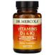 Витамин Д3 и К2, Vitamins D3 & K2, Dr. Mercola, 30 капсул