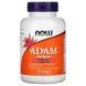 Витамины для мужчин Адам, Adam Men's Multi, Now Foods, 90 капсул