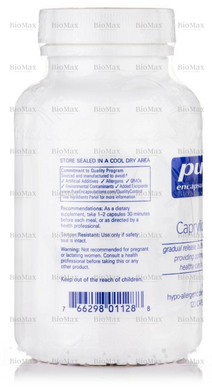 Каприловая кислота, Caprylic Acid, Pure Encapsulations, 800 мг, 120 капсул