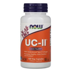 Неденатурований колаген типу II, UC-2 Collagen, Now Foods, 120 капсул