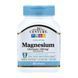 Магній гліцинат, Chelated Magnesium Glycinate, 21st Century, хелатний, 200 мг, 90 капсул