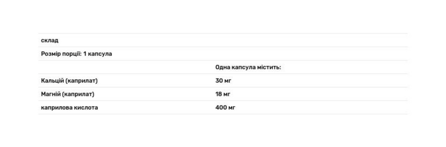 Каприлова кислота, Caprylic Acid, Pure Encapsulations, 800 мг, 120 капсул