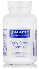 Антистрессовая формула, Daily Stress Formula, Pure Encapsulations, 90 капсул