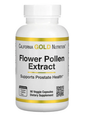 Экстракт цветочной пыльцы, для поддержки простаты, California Gold Nutrition, Graminex Flower Pollen Extract, 90 вег. капсул.