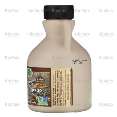 Органический кленовый сироп, класс A, темный цвет, Organic Maple Syrup Grade A Dark, Now Foods, 16 лет унц (473 мл)