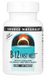 Вітамін В12, B-12 Fast Melt, Source Naturals, 5 мг, 60 таблеток