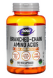 BCAA амінокислоти з розгалуженим ланцюгом, Amino Acids, Now Foods, Sports, 120 капсул