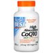 Коэнзим Q10 высокого усвоения, High Absorption CoQ10, Doctor's Best, 200 мг, 180 вегетарианских капсул
