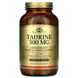 Таурін, Taurine, Solgar, 500 мг, 250 капсул