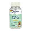 Фермент папайї, Papaya Enzyme, Solaray, смак ананаса, 90 жувальних таблеток