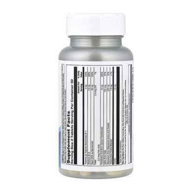 Магній хелат з вітамінами групи B, Magnesium Amino Acid Chelate, KAL, 220 мг, 100 таблеток