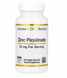 Піколінат цинку, Zinc Picolinate, California Gold Nutrition, 50 мг, 120 веганських капсул