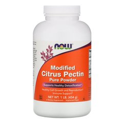 Цитрусовий пектин модифікований порошок, Citrus Pectin, Now Foods, 454 г