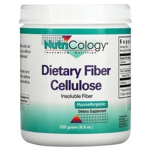 Волокно натуральное, Fiber, Nutricology, 250 г