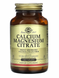 Цитрат кальцію та магнію, Calcium Magnesium Citrate, Solgar, 200/100 mg, 100 таблеток