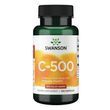 Вітамін С-500 з шипшиною, C-500 Vitamin C with Rose Hips, Swanson, 500 мг, 100 веганських капсул