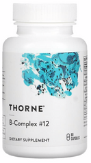 В комплекс №12, B-Complex #12, Thorne Research, 60 капсул